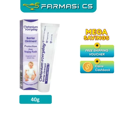 Metanium Everyday Barrier Ointment Protection 40g EXP:10/2027 [ nappy change cream baby care diaper Farmasi CS ]