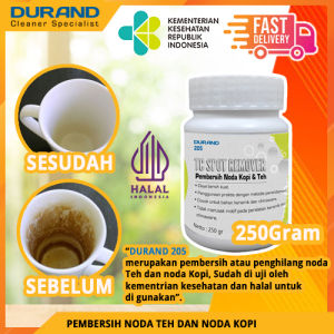 Penghilang Noda Teh & Kopi di Gelas - Durand TC Tea & Coffee Spot Remover
