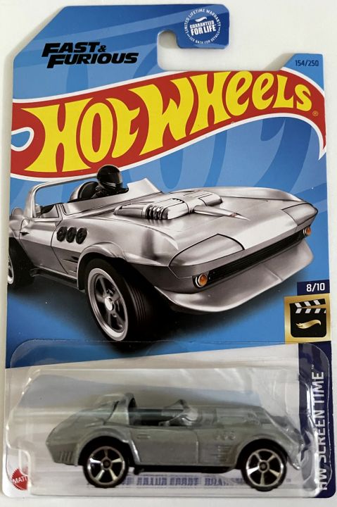 Hot Wheels Fast & Furious Corvette Grand Sport – 1:64 Modellauto, 8 Cm, Aus Druckguss