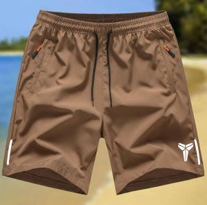 Men Breathable Quick-Dry Sports Shorts with Elastic Waist and Pockets - New(KOBE)