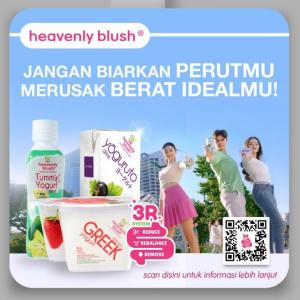 Minuman Yogurt Heavenly Blush: Diet Sehat dengan Protein Tinggi