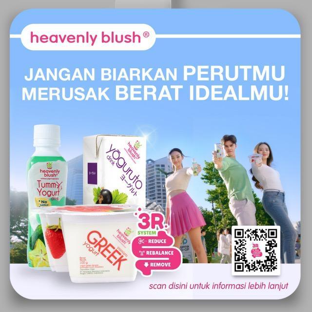 Heavenly Blush Greek Yogurt Drink [24Px200ml]