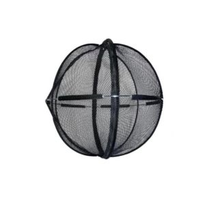 NOBLELYN Breathable Mesh Rolling Cat Hamster Ball Foldable Black Pop Up Catio Outdoor Cat Enclosure Creative Cat Hamster Ball for Cat and Small Animals
