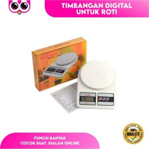 [ RT ] Timbangan Digital Kue Roti Dapur Online Shop Max 10 Kg Electronic Kitchen Scale