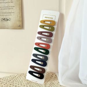KAIHUA 10PCS SET JEPIT RAMBUT GAYA KOREA JEPITAN RAMBUT KOREAN STYLE TERMURAH WARNA DOFF IR088