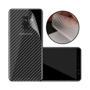 SKIN CARBON SAMSUNG GALAXY A6 2018 / A7 2016 / A7 2017 / A7 2018 / A8 2018 / A8 PLUS / A8 STAR / A9 PRO / C9 PRO / A9 2018 - GARSKIN CARBON 3D STIKER BACK FILM VIOLETTE DESIGN