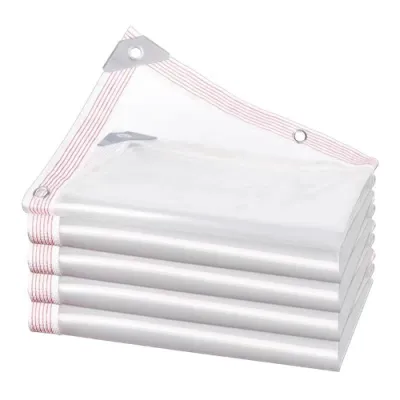 ผ้ายางกันฝน ผ้าใบกันแดดกันฝน ผ้าใบใส ไซโกญี่ปุ่น PVC กันน้ำกันฝนกันแดดเหมาะกับร้านค้าพ่อค้าแม่ค้าข้างถนน