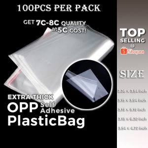OPP Plastic Bag With Adhesive Resealable for Souvenirs Photocards Documents and Clothes Packaging