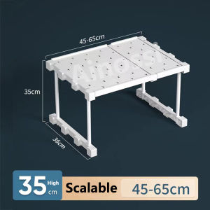 Ainossi Wardrobe Divider Shelf Adjustable Wardrobe Partition With Bracket Kitchen Shelves Organizer Storage Rack