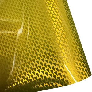 PCTYL36665 3D Effect Carbon Fiber Vinyl Film High Gloss Forged Carbon Fiber Wrap Foil Sticker Fashion 50x30CM 152x10CM Motorcycle Stickers Decals for Car Motorcycle DIY