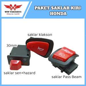 PAKET SAKLAR DIM JAUH DEKAT ON OFF LAMPU SAKLAR SEN HAZARD SAKLAR KLAKSON HONDA MODEL VIETNAM BEAT FI BEAT ESP BEAT DELUXE VARIO OLD SCOOPY SPACY SUPRA X 125 REVO