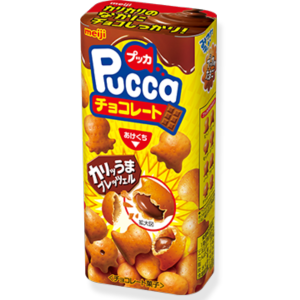 [日本进口] Meiji Pucca Chocolate Biscuit 明治巧克力夹心饼干