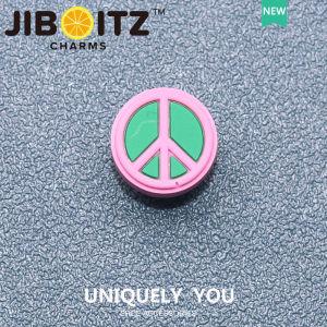 Jibbitz crocs charm crocs Shoe Buckle Shoe Accessories Fun Peace Logo and Environmentally Friendly Fashion Decorative Buckle
