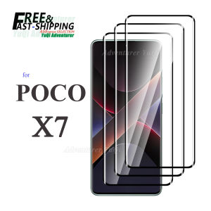 3D Screen Protector For POCO X7 XIAOMI 6.67 inch Side Glue Tempered Glass HD Crystal 9H Anti Scratch Phone Accessaries2026