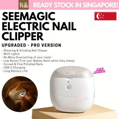 [NEW] SEEMAGIC Electric Nail Clippers - Trimmers Safe for Kids