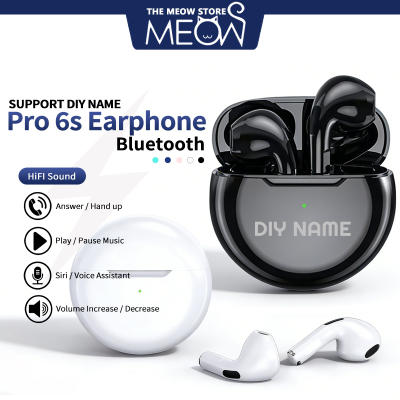 Pro 6s TWS Wireless Bluetooth Earbuds