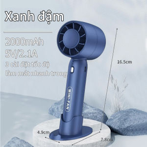 RUNVEX Quạt mini Cầm Tay Sạc điện học sinhQuạt Turbo Cầm Tay Mini Sạc Nhanh mạnhMàn Hình LED Hiển Thị Làm Mát Nhanh