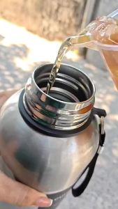 [SALE TẶNG TÚI] Bình Giữ Nhiệt 24 Giờ Inox 316 Cao Cấp 600 - 2000ml Giữ Nhiệt Lâu Chống Rò Rỉ An Toàn
