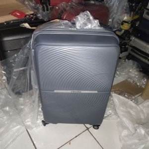 Koper Fiber President (1918) TSA EXPANDING dan ANTI THEFT Zipper Bahan Lentur Anti Pecah