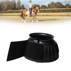 Rubber Horse Wrist Guard Protective Adhesive Buckle Hoofs Guards Comfortable Hoofs Protector Equestrian Training Accessory