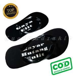 SANDAL JEPIT PRIA KATA KATA GAYA ELIT BAYAR HUTANG SULIT !!