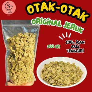 CEMILAN OTAK OTAK KRISPY RASA ORIGINAL DAUN JERUK - 200GR