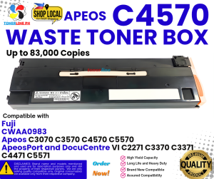 Waste Toner Box Compatible With Apeos C3070 C3570 C4570 C5570 DC VI C2271 C3370 C3371 C4471 C5571