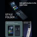 MIVE Style Folder2 32GB AT-M140/Flip phone, feature phone[New Box]. 