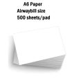 A6 Bond Paper (500 Sheets) 1/4 size. 