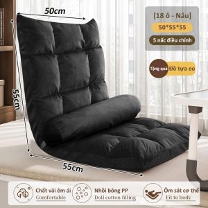 Ghế Bệt Tựa Lưng Tatami Ghế Lười Ngồi Bệt Hàng LoạiGhế bệt tựa lưng siêu êm có thể gấp gọn Phù hợp với đường cong cơ thểHỗ trợ mạnh mẽ giảm mệt mỏi