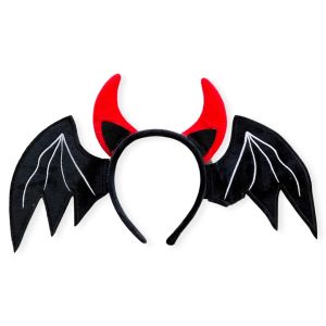 Pinky Bee Halloween Bando Tanduk Devil Merah 66212400