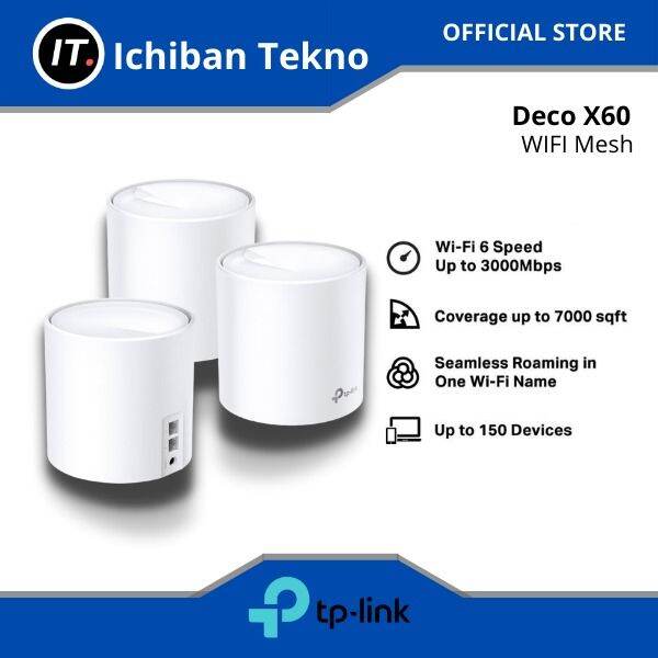 TP-Link DECO X60 (3 Pack) | Lazada PH