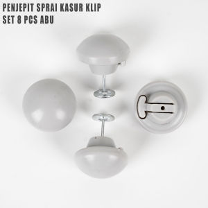 Penjepit Sprai Kasur Klip Set Jarum - Penjepit Sprai - Alat Pengait Sprai - Isi 8pcs