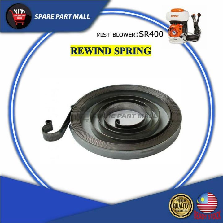 STIHL MIST BLOWER (SR400): REWIND SPRING SET/ STARTER SPRING PUMP RACUN ...