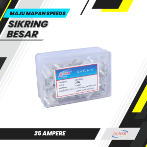 Sikring Besar Tancap 25A   (Isi 200 Pcs) NKR / Sikring Besar 25Ampere Nkr