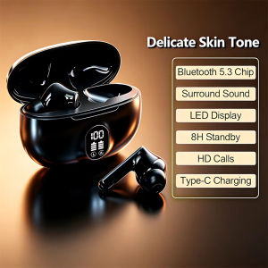 BeiziyeTai nghe Bluetooth không dây TWS khử tiếng ồn chống nước tai nghe nhét trong tai
