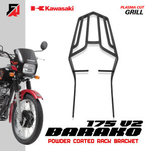 KAWASAKI BARAKO 175 V2 / MOTORCYCLE ACCESSORIES / TOPBOX BRACKET / BLACK POWDER COATED / HEAVY DUTY / ORIGINAL / BARAKO