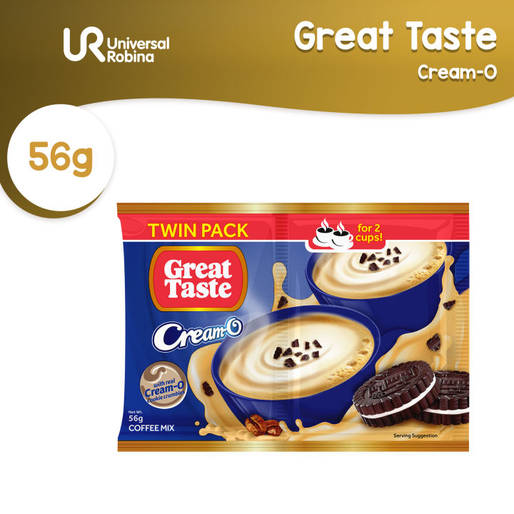 Great Taste Cream-O Coffee Mix Twin Pack (56g X 10) | Lazada PH