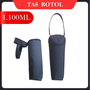 1.100ML | TAS BOTOL AIR MINUM TUMBLER WARNA HITAM JINJING MURAH MODEL TERBARU