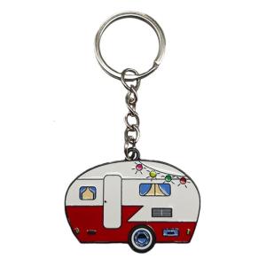 Engraved Camping Keyring Charm Pendant Convenient for Backpacks Couple Gifts Portable Travel Trailer Designs Accessory
