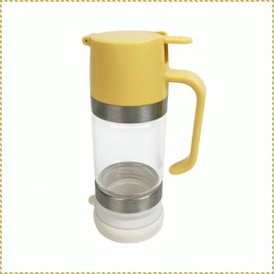 Food Bottles Dust-proof Household Sealed Jars Glass Bottle Easy to Pour Wide Opening Honey Bottle