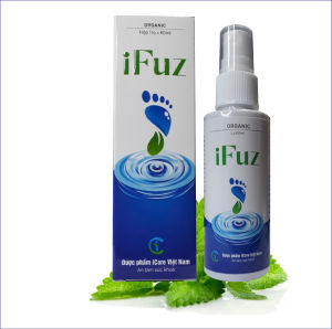 Xịt khử mùi hôi chân iFuz 60ml của Dược phẩm iCare Việt Nam