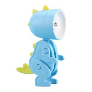 Mini cute dinosaur LED desk lamp foldable warming light adjustable angle LED night light bedroom bedside living room decorative night light