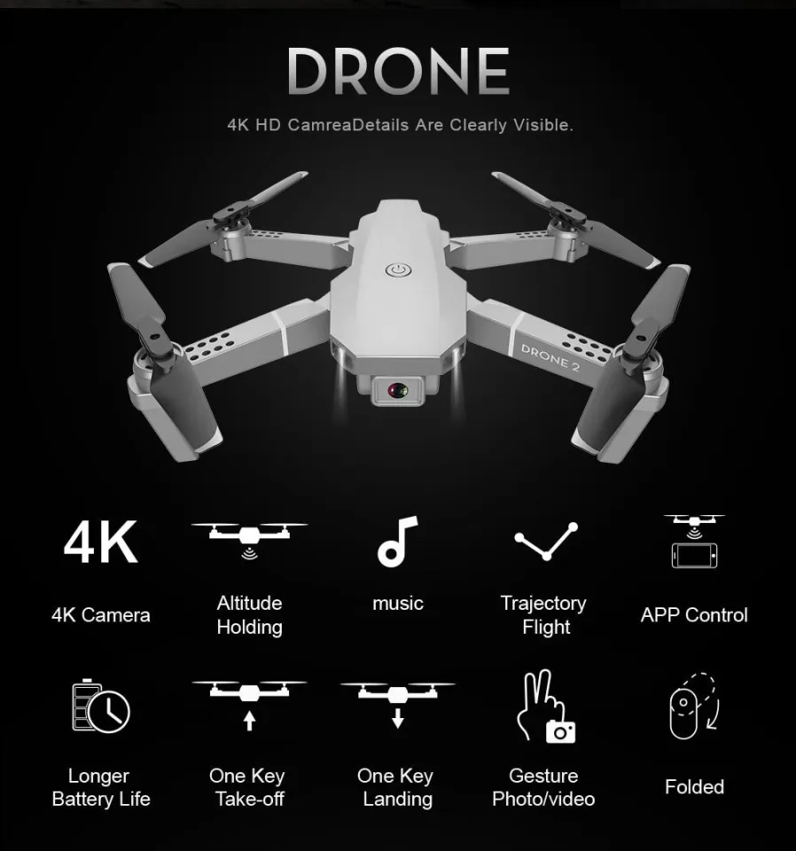 E68 drone 2 on sale hd 4k drone