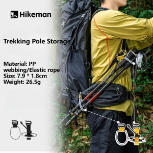 Hikeman Outdoor Camping Trekking Pole Fixed Ropeshiking Bag Accessories