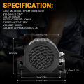 backhorn ting ting tang 105dB Decibel Backup Siren Warning Alarm 12V 24V Car Truck horn For car back horn 24v truck sound 12v loud for motorcycle trumpet horn 12v backhorn 24v reverse horn with music backhorn for truck 24v. 