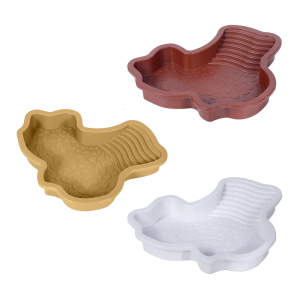 Reptiles Animal Feeding Plate Durable ABS Construction Shallow Water Dish For Turtles Lizards