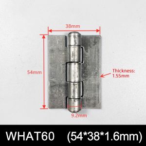 RAPID TOOLS: Heavy-Duty Anti-Theft Welding Flag Hinges for Steel Gates and Doors