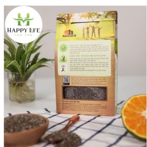 Hạt Chia Đen Hữu Cơ Peru 500g – Nguyên Chất Giàu Omega 3 Hỗ Trợ Giảm Cân Tốt Cho Tim Mạch