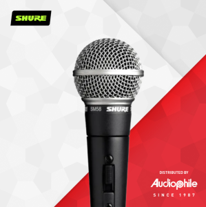 SHURE SM58S (with switch) Dynamic Vocal Microphone